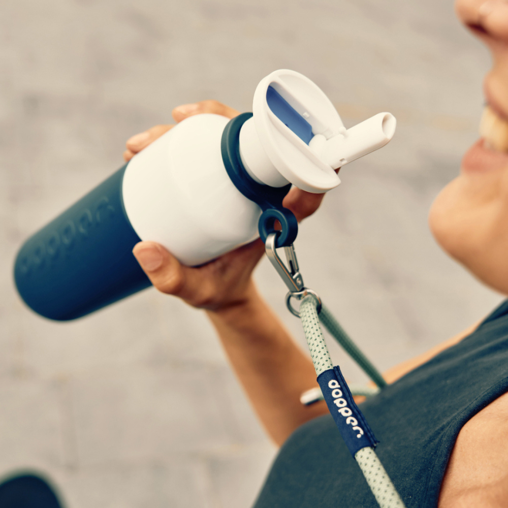 Dopper Flip Straw - White