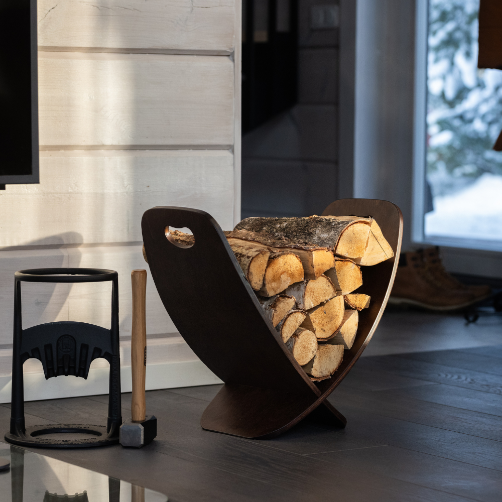 Firewood Stand - Espresso