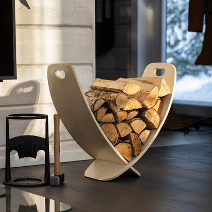Firewood Stand - Natural
