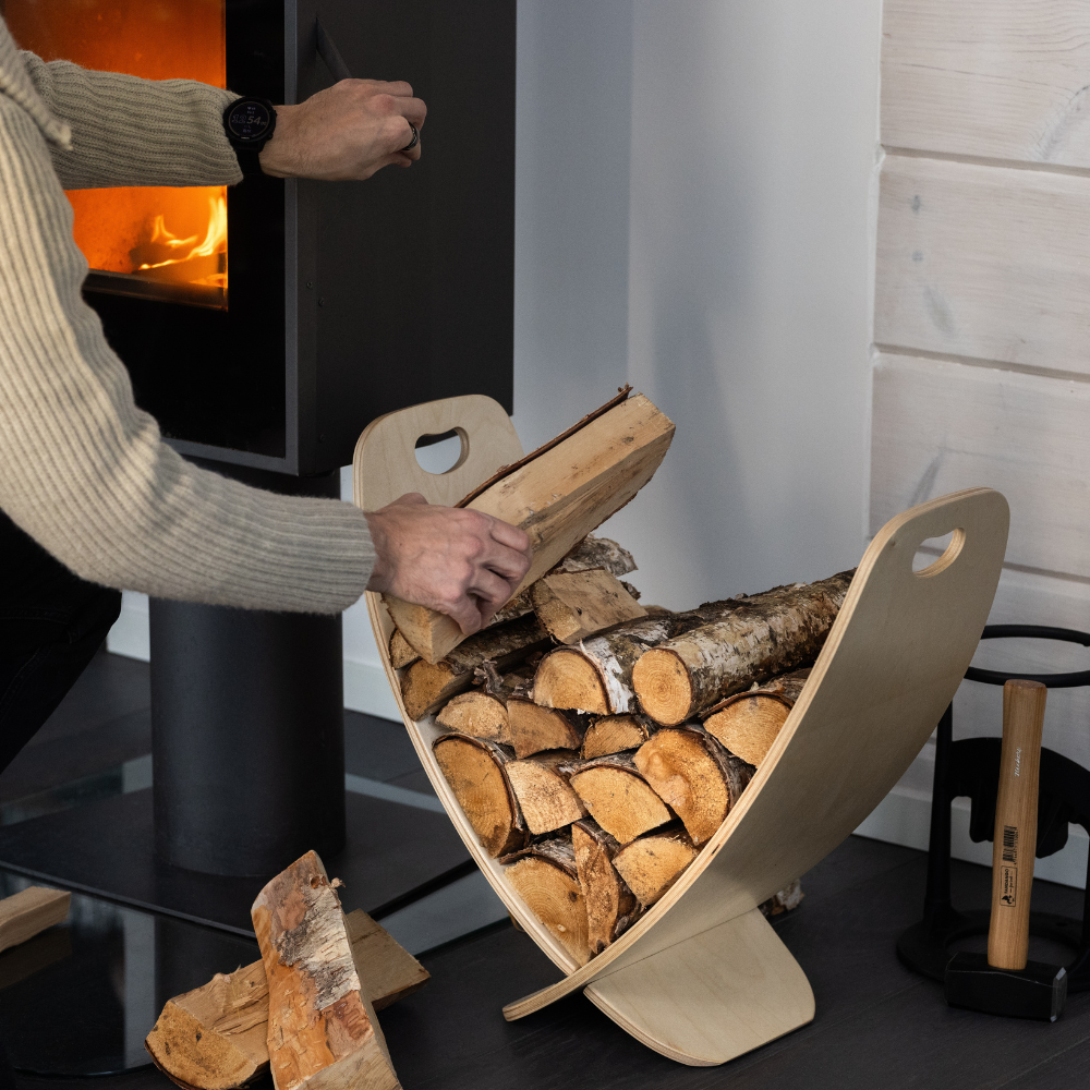 Firewood Stand - Natural