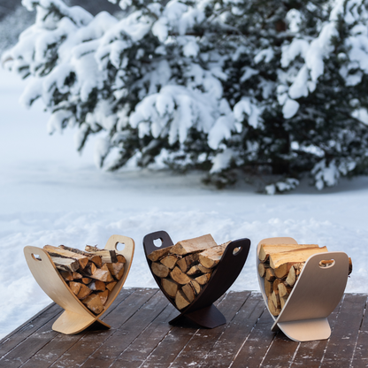 Firewood Stand - Espresso