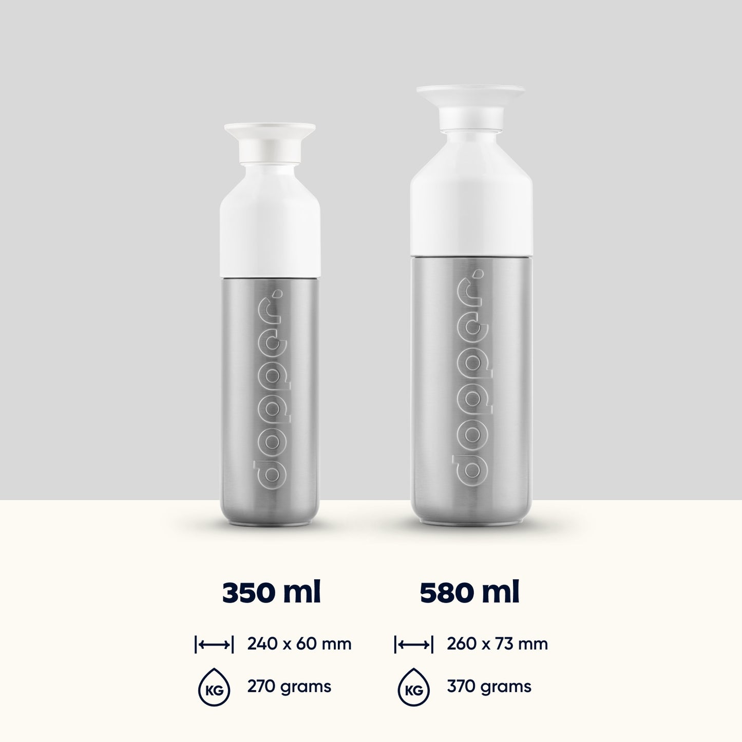 Dopper Insulated (350 ml) - Silver