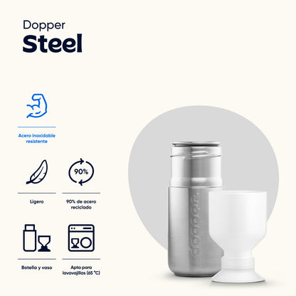 Dopper Steel (350ml) - Silver