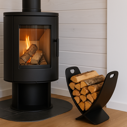 Firewood Stand - Black