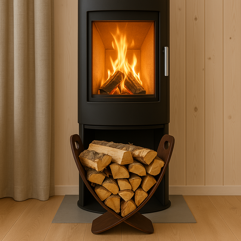 Firewood Stand - Espresso