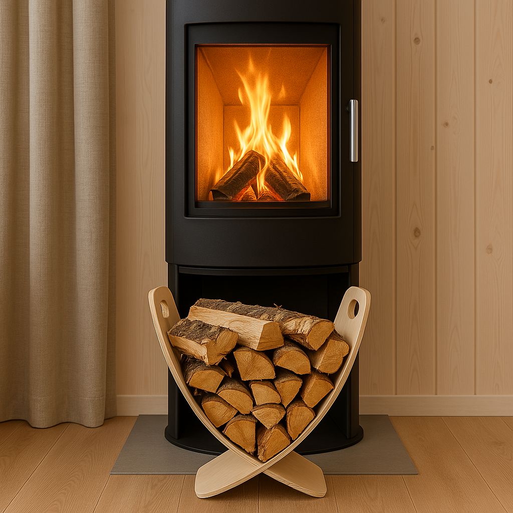 Firewood Stand - Natural